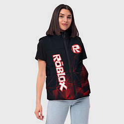 Женский жилет ROBLOX, цвет: 3D-черный — фото 2