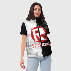 Женский жилет ROBLOX, цвет: 3D-светло-серый — фото 2