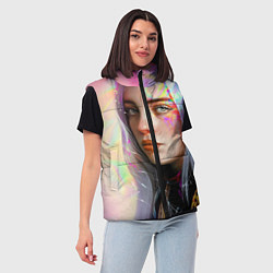 Женский жилет Billie Pinky Wave, цвет: 3D-красный — фото 2