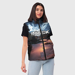 Женский жилет ROBLOX, цвет: 3D-красный — фото 2