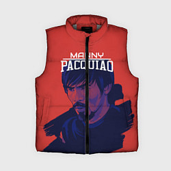 Женский жилет Manny Pacquiao, цвет: 3D-светло-серый