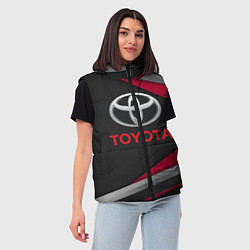 Женский жилет TOYOTA, цвет: 3D-светло-серый — фото 2