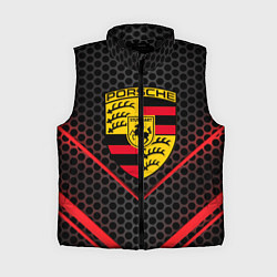 Женский жилет PORSCHE, цвет: 3D-черный