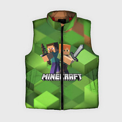 Женский жилет MINECRAFT, цвет: 3D-красный