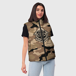 Женский жилет ВДВ СССР, цвет: 3D-черный — фото 2