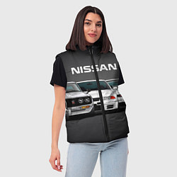 Женский жилет NISSAN, цвет: 3D-светло-серый — фото 2