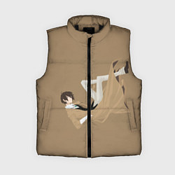 Женский жилет Osamu Dazai, цвет: 3D-черный