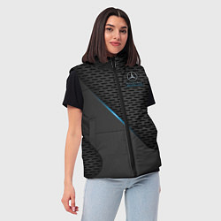 Женский жилет Mercedes-AMG, цвет: 3D-черный — фото 2