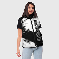 Женский жилет Iron Maiden, цвет: 3D-черный — фото 2