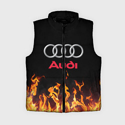 Женский жилет AUDI, цвет: 3D-черный