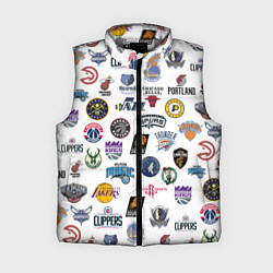 Женский жилет NBA Pattern
