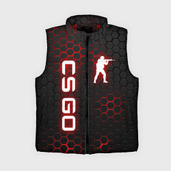Женский жилет CS GO, цвет: 3D-красный