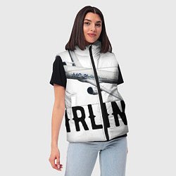 Женский жилет ЖМЫХ AIRLINES, цвет: 3D-красный — фото 2