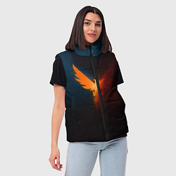 Женский жилет The Division 2, цвет: 3D-черный — фото 2