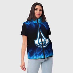 Женский жилет Assassin??s Creed, цвет: 3D-красный — фото 2