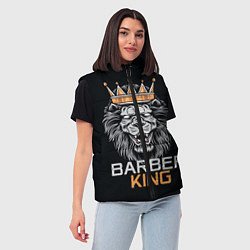 Женский жилет Barber King Барбер Король, цвет: 3D-светло-серый — фото 2