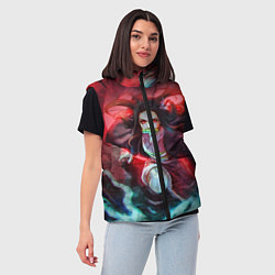 Женский жилет KIMETSU NO YAIBA, цвет: 3D-красный — фото 2