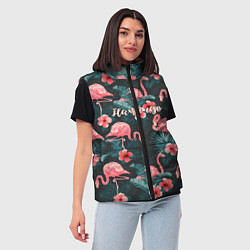 Женский жилет Flamingo, цвет: 3D-светло-серый — фото 2