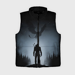 Женский жилет ВЕДЬМАК, цвет: 3D-черный