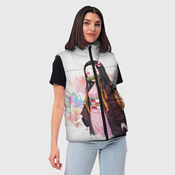 Женский жилет KIMETSU NO YAIBA, цвет: 3D-черный — фото 2