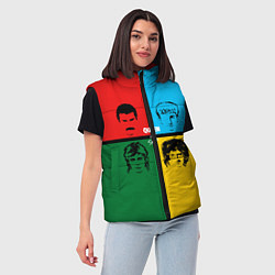 Женский жилет Queen, цвет: 3D-черный — фото 2