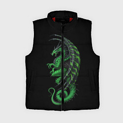 Женский жилет Green Dragon, цвет: 3D-красный