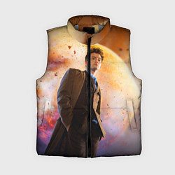 Женский жилет DOCTOR WHO, цвет: 3D-светло-серый