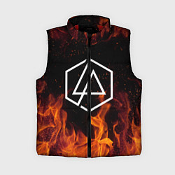 Женский жилет LINKIN PARK, цвет: 3D-красный