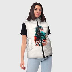 Женский жилет Twin Peaks, цвет: 3D-красный — фото 2