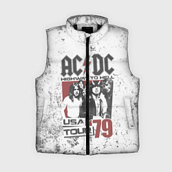 Женский жилет ACDC, цвет: 3D-черный