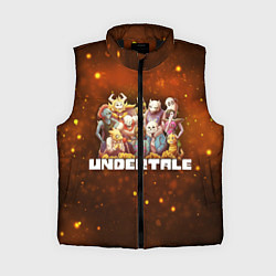 Женский жилет UNDERTALE, цвет: 3D-черный