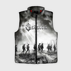 Женский жилет Sabaton, цвет: 3D-красный