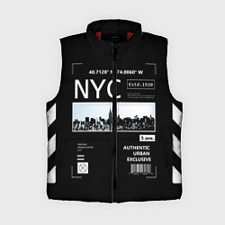 Женский жилет Off-White: NYC, цвет: 3D-красный