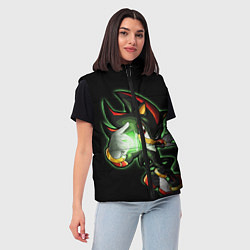 Женский жилет SHADOW, цвет: 3D-черный — фото 2