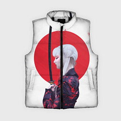 Женский жилет Самурай, цвет: 3D-черный