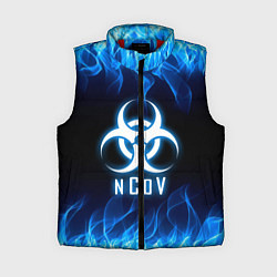Женский жилет NCoV, цвет: 3D-красный