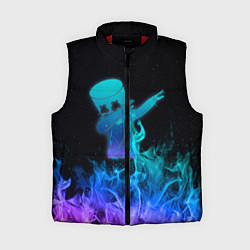 Женский жилет Marshmello Fortnite, цвет: 3D-красный