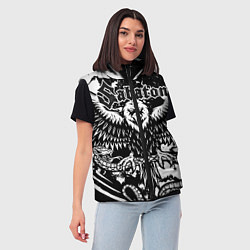 Женский жилет SABATON, цвет: 3D-красный — фото 2