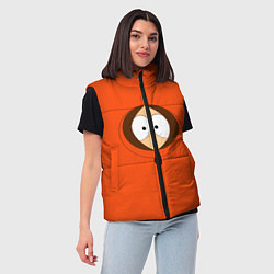 Женский жилет Кенни, цвет: 3D-светло-серый — фото 2