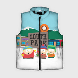 Женский жилет ЮЖНЫЙ ПАРК, цвет: 3D-черный