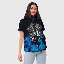 Женский жилет QUEEN, цвет: 3D-красный — фото 2