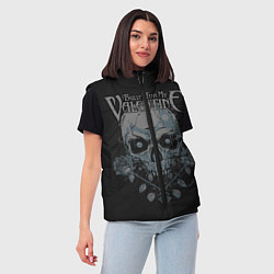 Женский жилет Bullet For My Valentine, цвет: 3D-красный — фото 2