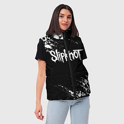 Женский жилет SLIPKNOT, цвет: 3D-черный — фото 2