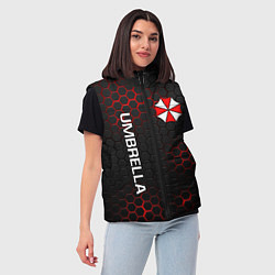 Женский жилет UMBRELLA CORP, цвет: 3D-черный — фото 2