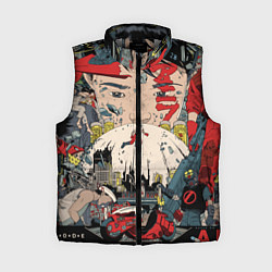 Женский жилет AKIRA, цвет: 3D-светло-серый