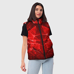 Женский жилет КРАСНАЯ БРОНЯ, цвет: 3D-красный — фото 2