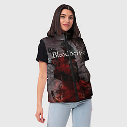 Женский жилет Bloodborne, цвет: 3D-черный — фото 2