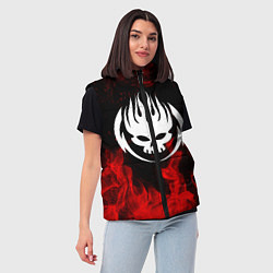 Женский жилет THE OFFSPRING, цвет: 3D-черный — фото 2