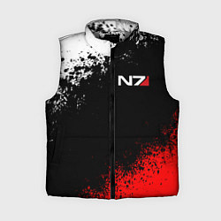 Женский жилет MASS EFFECT N7, цвет: 3D-светло-серый