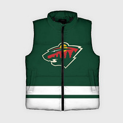 Женский жилет Миннесота Уайлд, цвет: 3D-черный